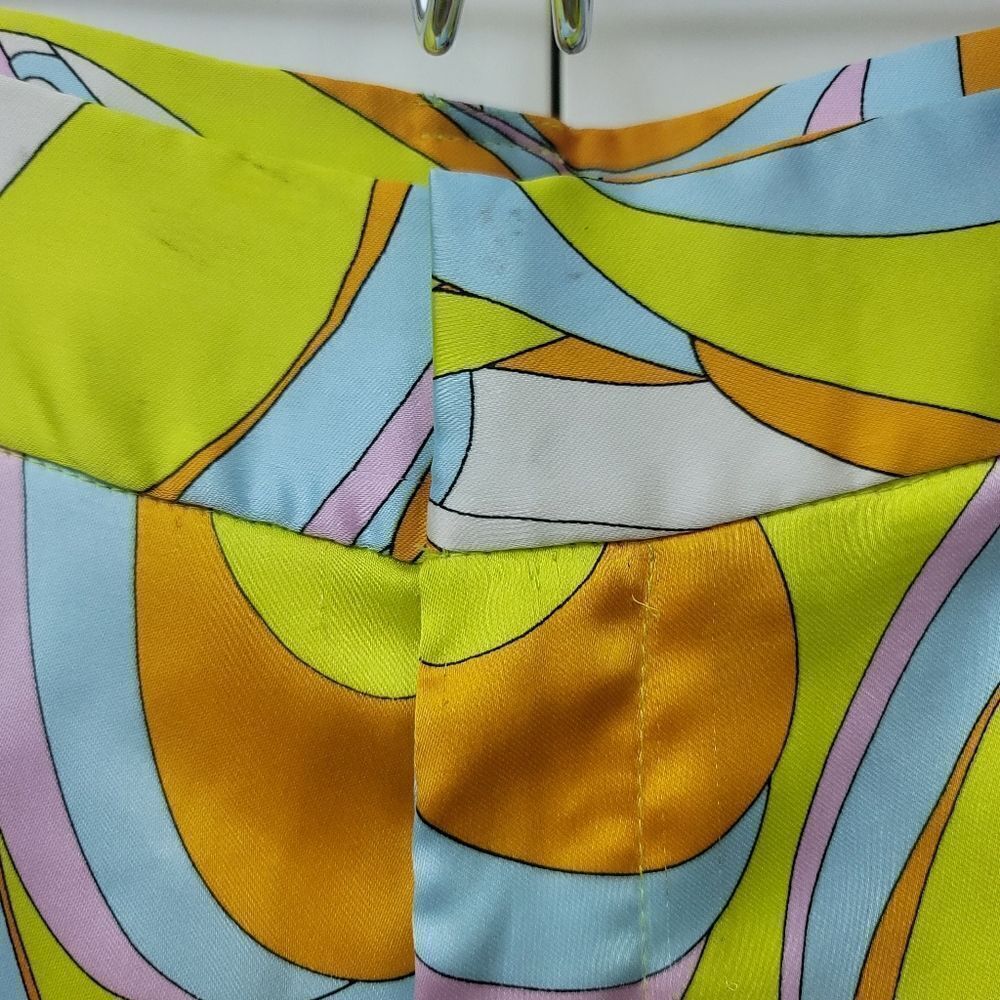 Zara Vibrant Multicolor Wide-Leg Pants - Picture 6 of 12